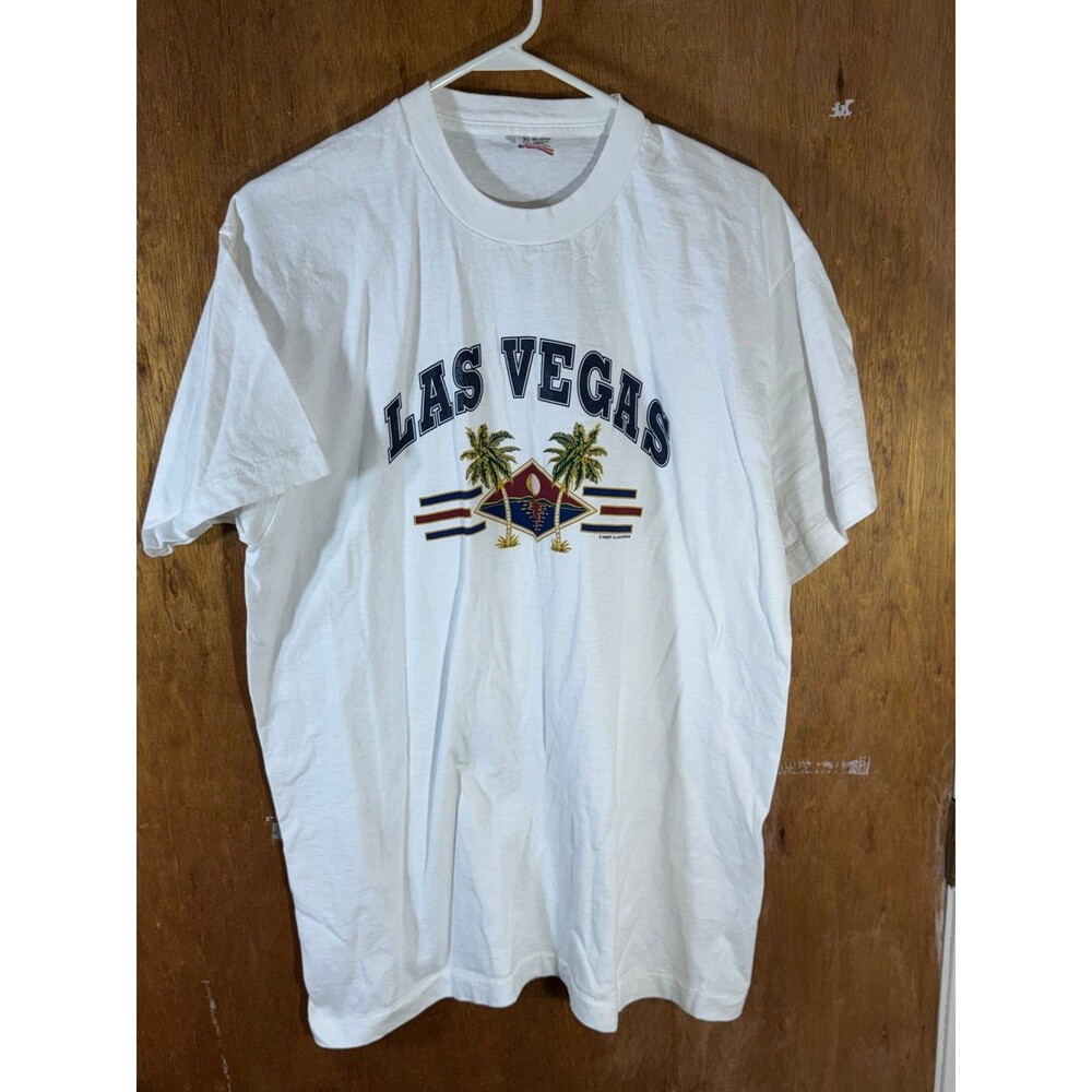 Vintage Las Vegas Nevada Robert Allan Sportswear Shirt XL USA